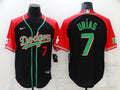 Men's Los Angeles Dodgers Julio Urias Black Alternate Game Jersey