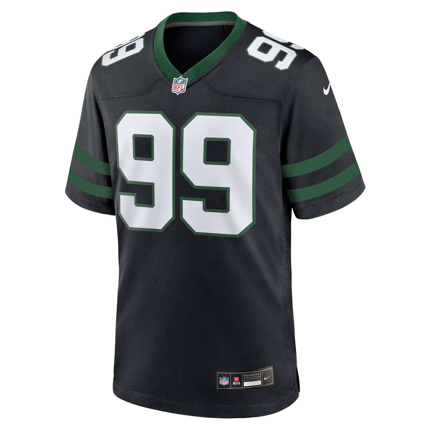 Will McDonald IV New York Jets  Alternate Game Jersey - Legacy Black