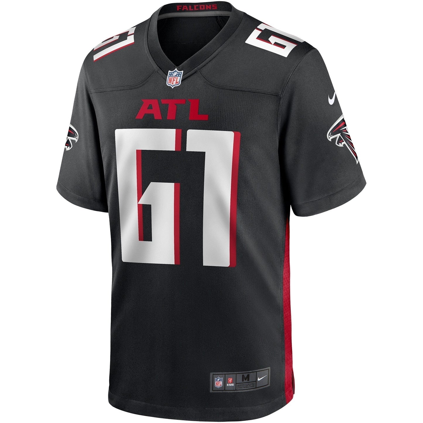 Matt Hennessy Atlanta Falcons    Game Jersey - Black