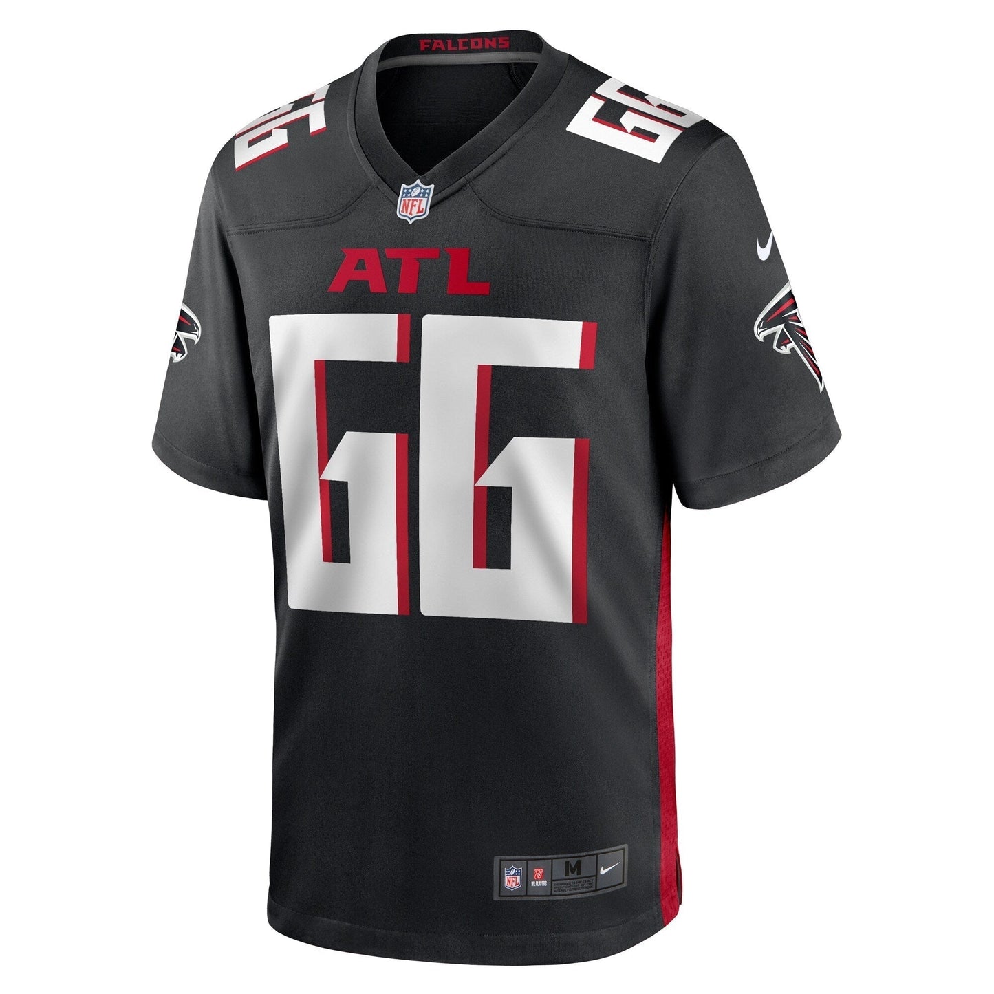 Joshua Miles Atlanta Falcons   Game Jersey -  Black