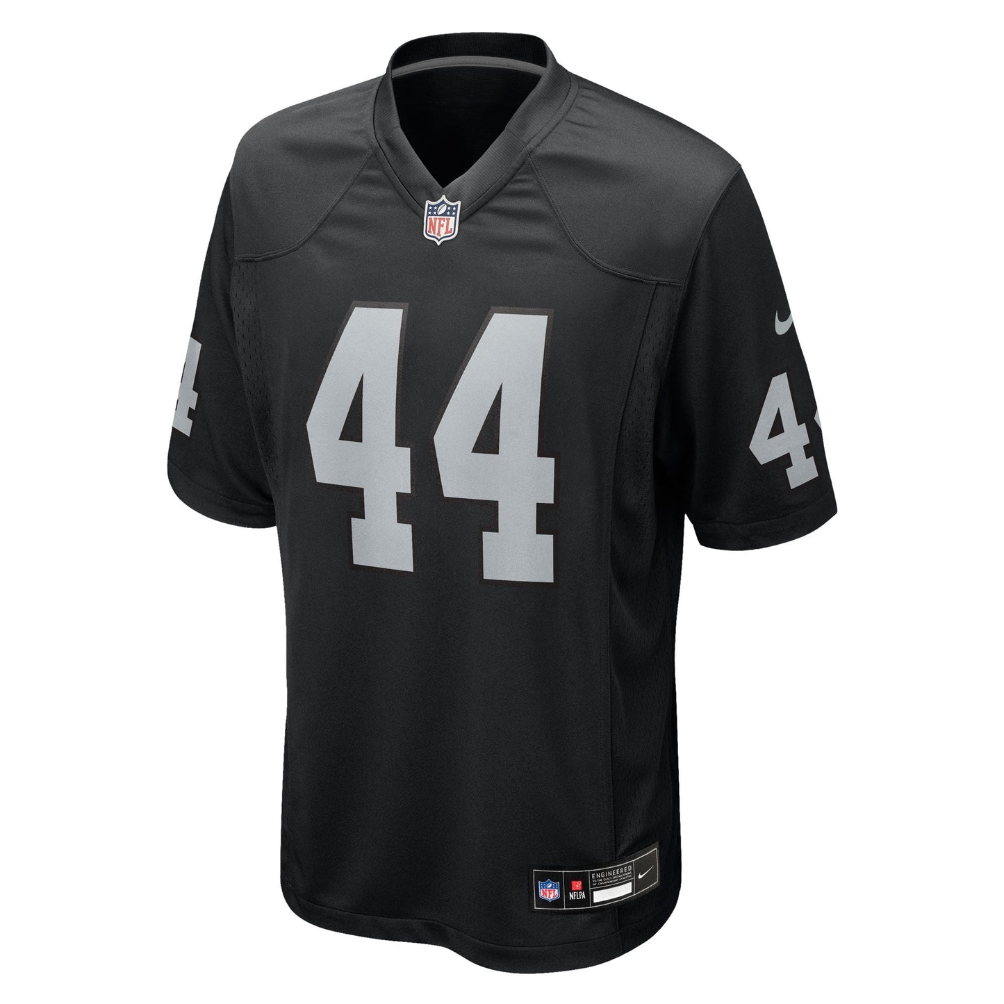 Las Vegas Raiders Tommy Eichenberg Black Team Game Jersey