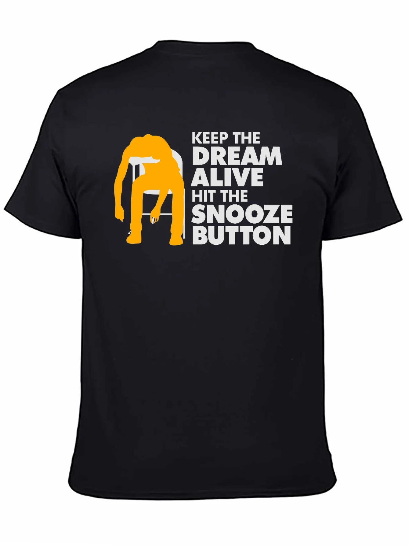 Keep the Dream Alive Black Graphic Tee