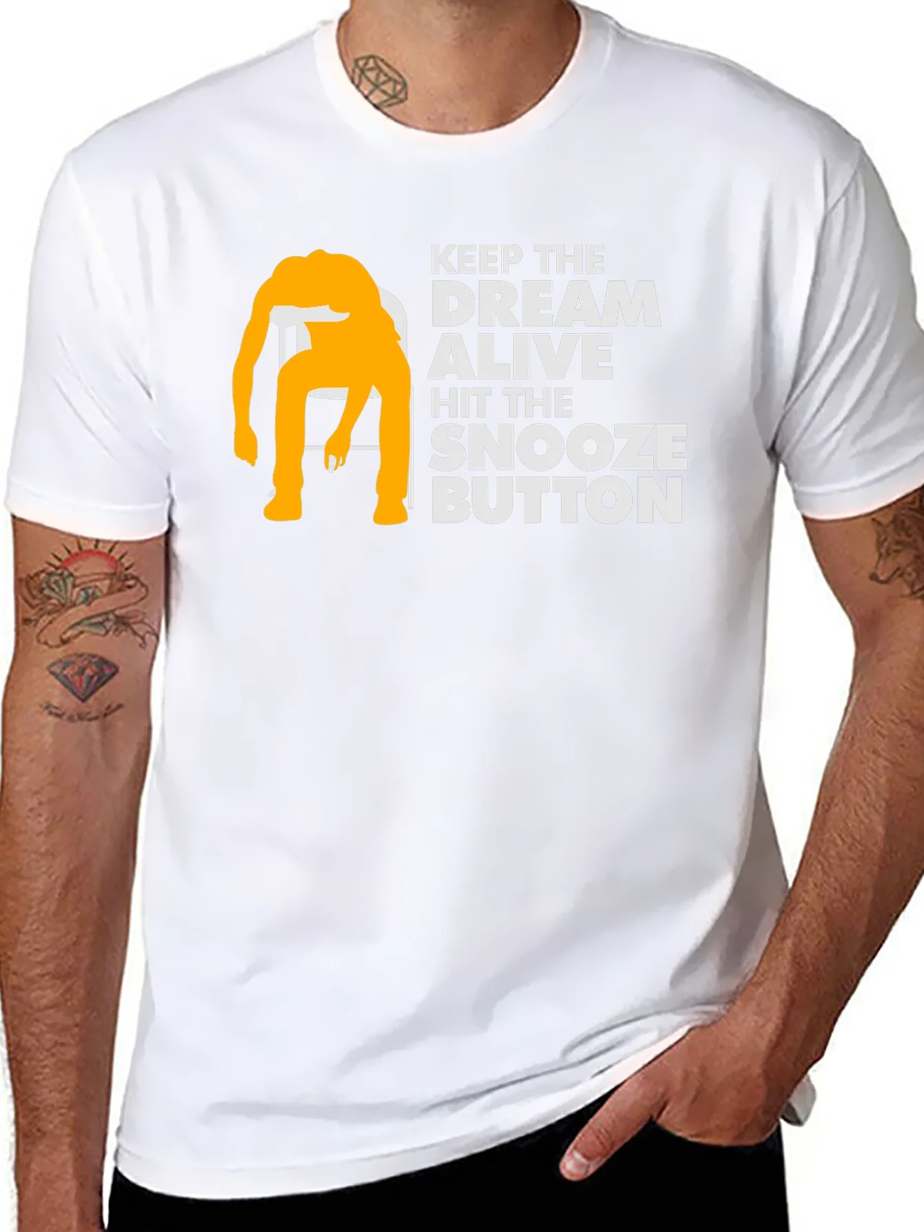 Keep the Dream Alive Black Graphic Tee