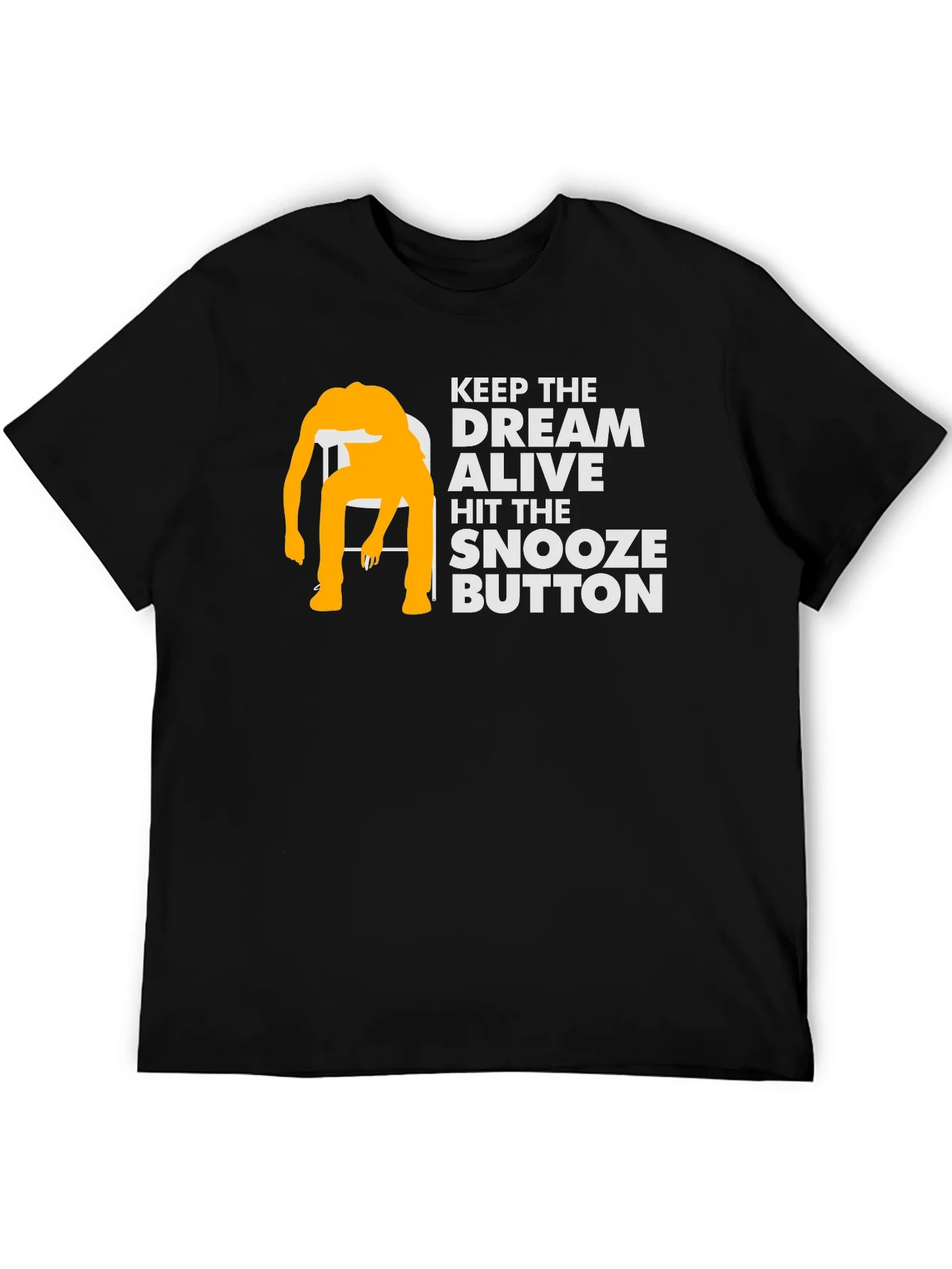 Keep the Dream Alive Black Graphic Tee