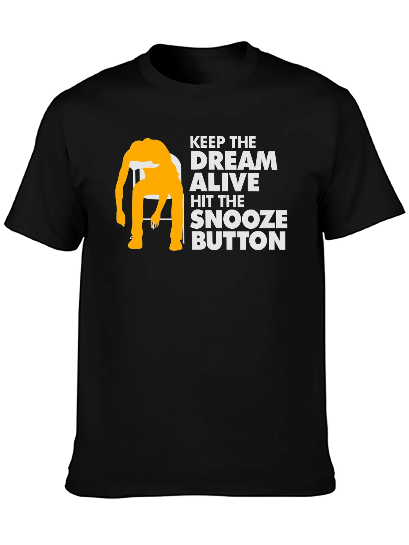 Keep the Dream Alive Black Graphic Tee