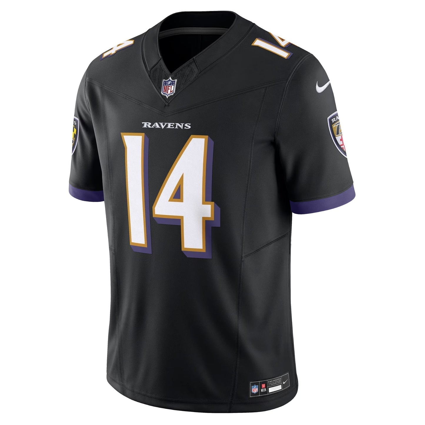 Baltimore Ravens Kyle Hamilton Black Alternate Vapor F.U.S.E. Limited Jersey
