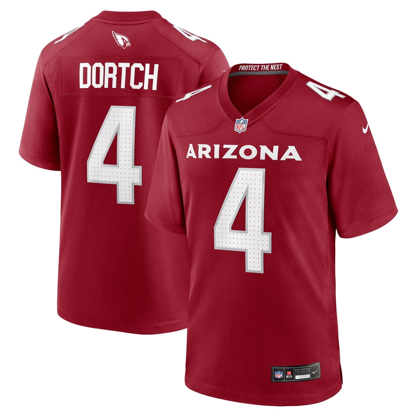 Greg Dortch Arizona Cardinals  Team Game Jersey -  Cardinal