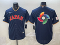 Men's Japan Baseball Navy 2026 World Baseball Classic Player Jersey
