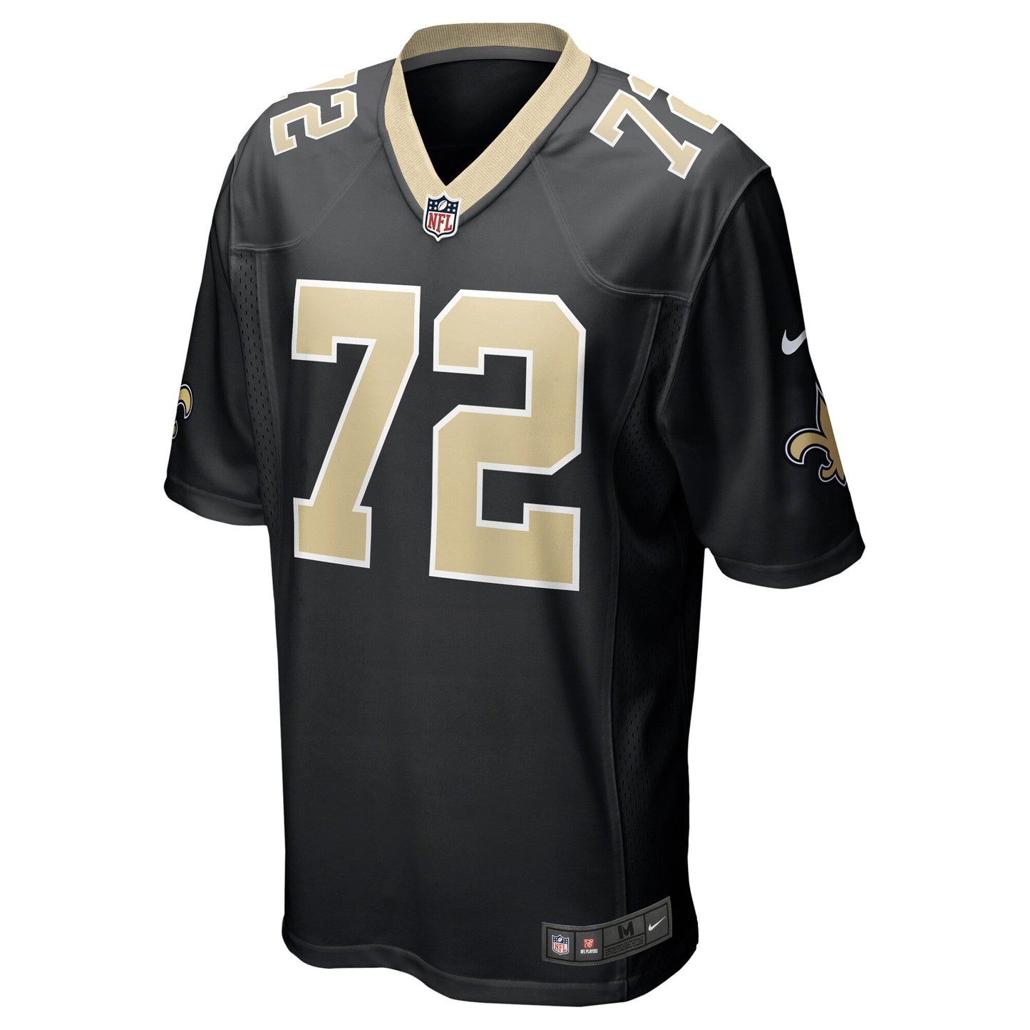 Storm Norton New Orleans Saints  Game Jersey - Black