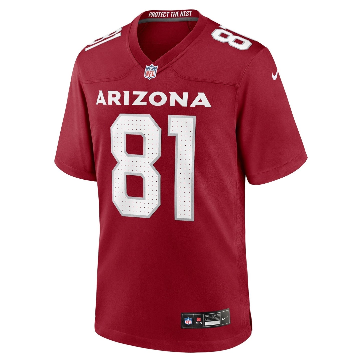 Travis Vokolek Arizona Cardinals  Team Game Jersey -  Cardinal
