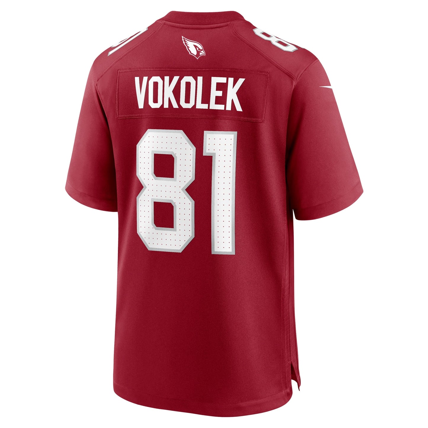 Travis Vokolek Arizona Cardinals  Team Game Jersey -  Cardinal