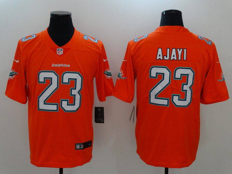 Men's Miami Dolphins Jay Ajayi Orange Game Jersey