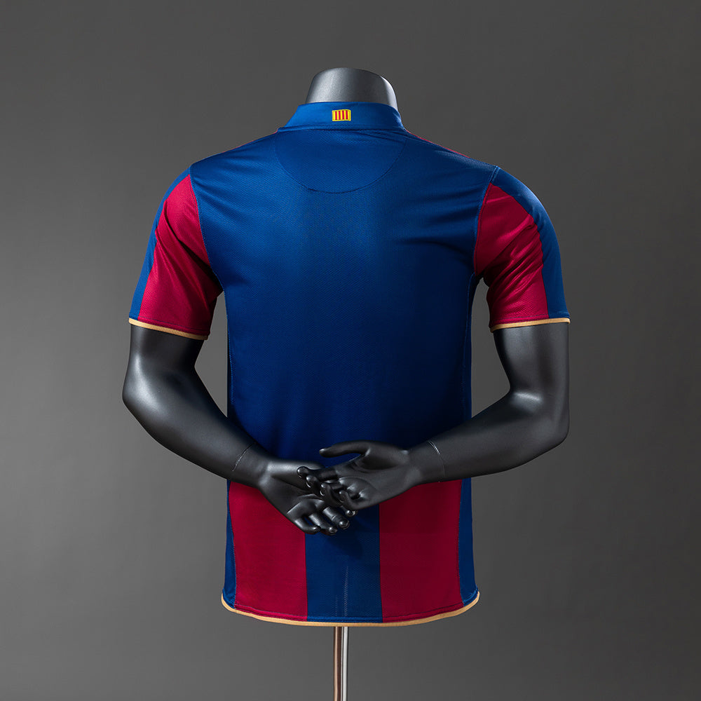 Barcelona 07/08 Player Version Retro Home Jersey