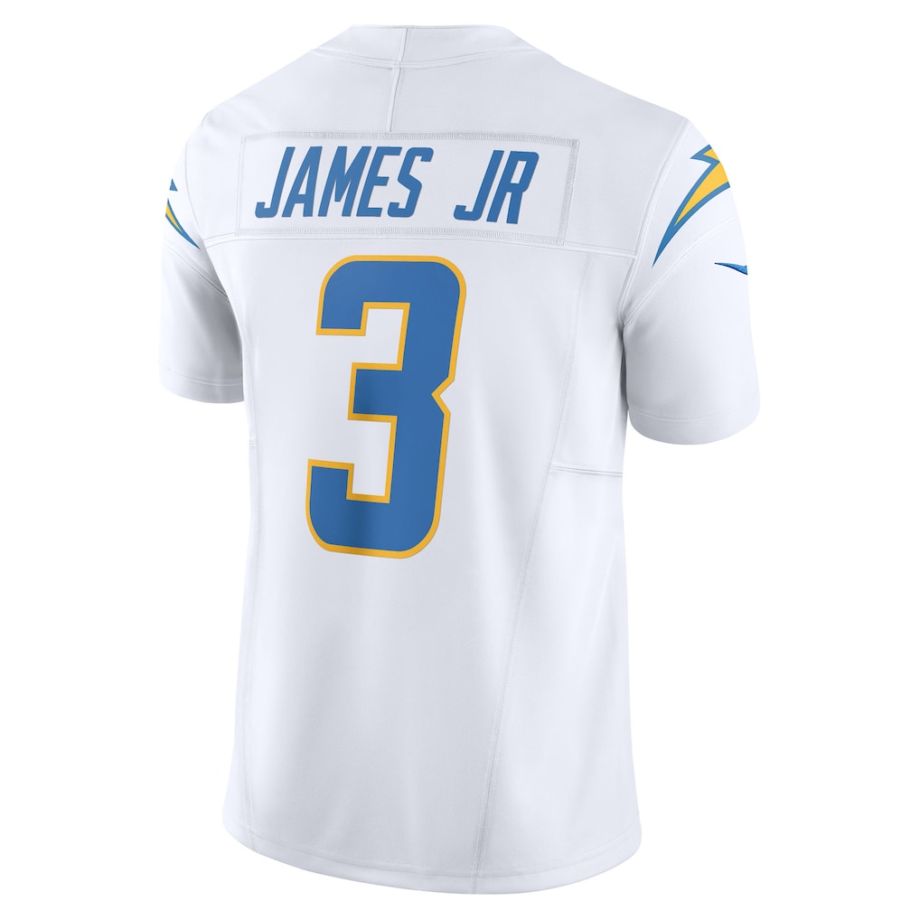 LA.Chargers #3 Derwin James Jr. White Vapor F.U.S.E. Limited Jersey