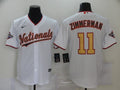 Men's Washington Nationals Ryan Zimmerman White Replica Baseball Jersey