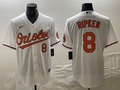 Men's Baltimore Orioles Cal Ripken Jr. White Replica Baseball Jersey