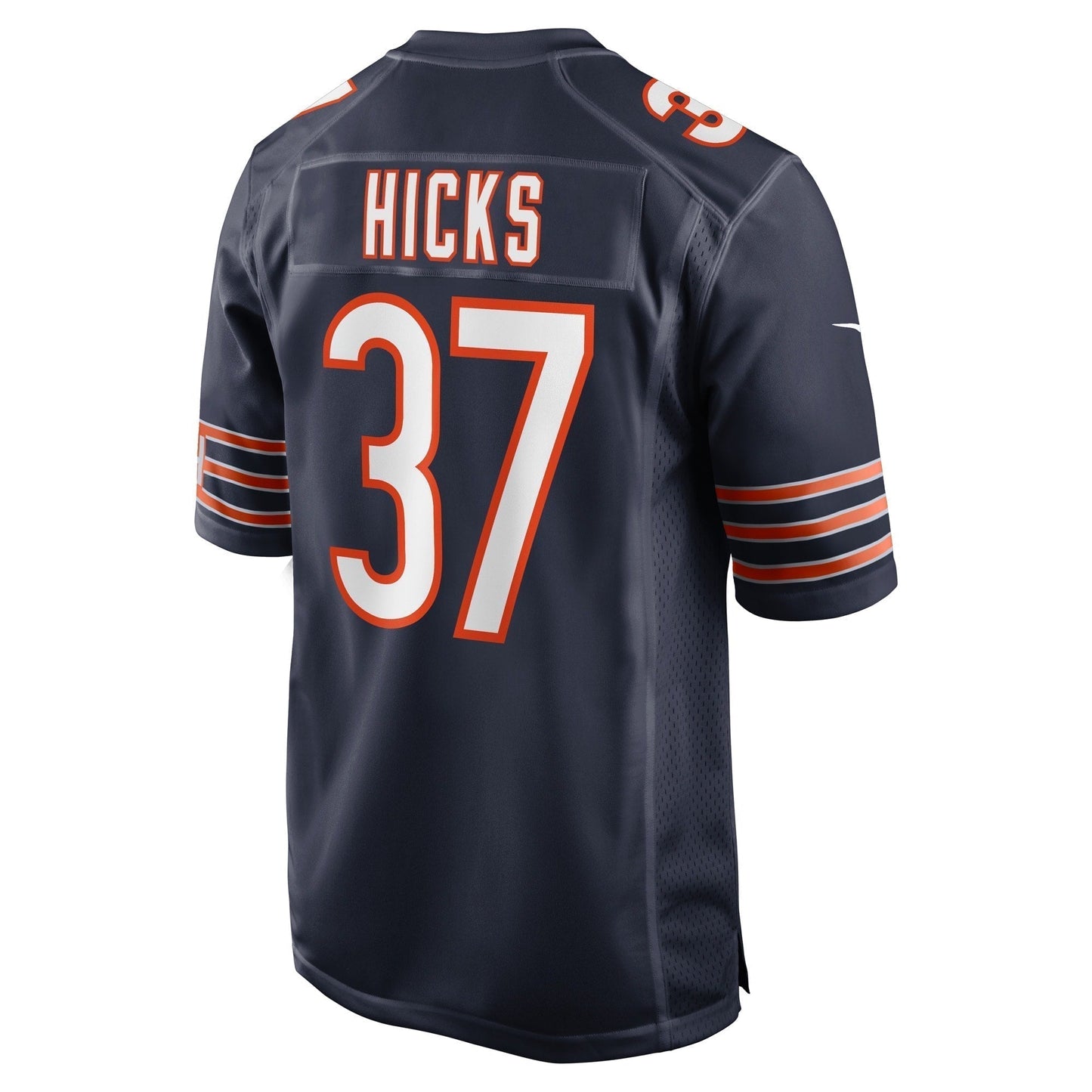 Elijah Hicks Chicago Bears  Game   Jersey - Navy