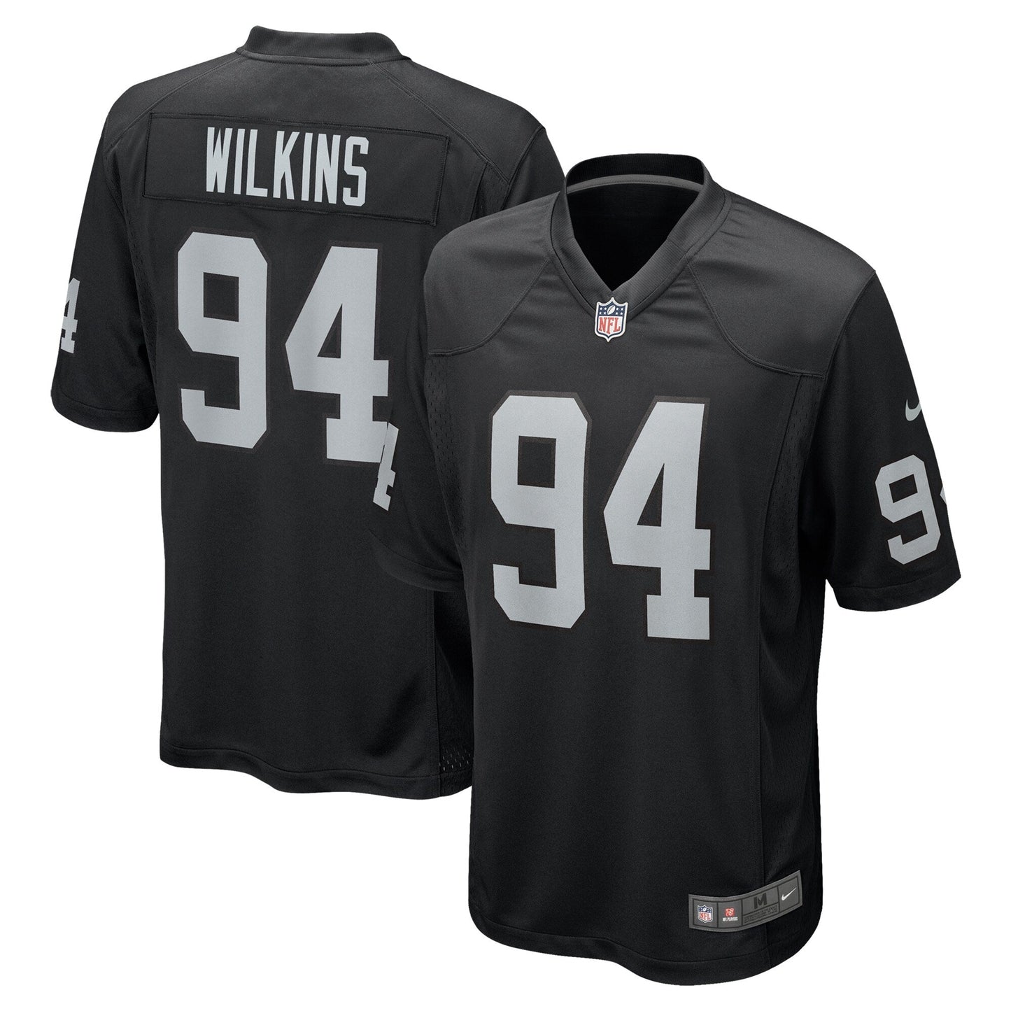 Christian Wilkins Las Vegas Raiders  Team Game Jersey -  Black