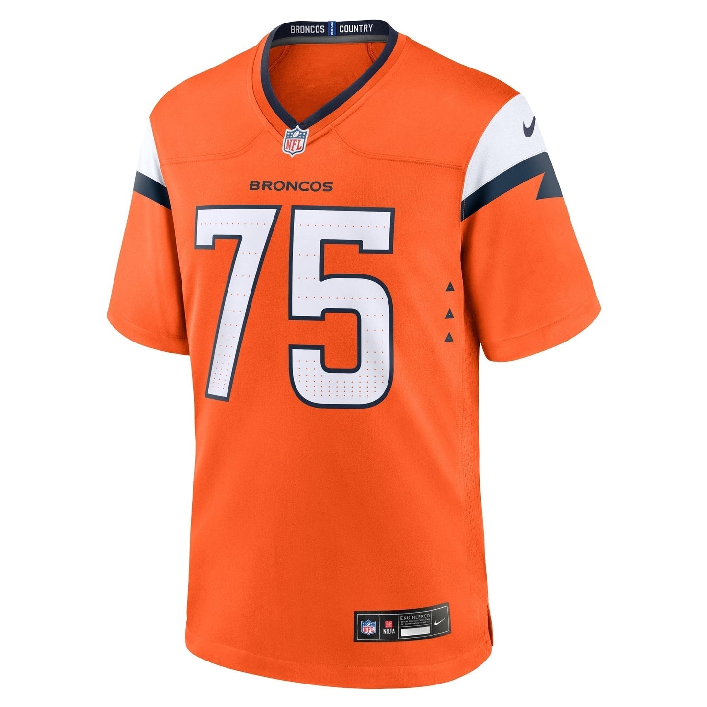 Quinn Bailey Denver Broncos  Team Game Jersey -  Orange