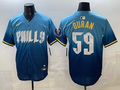 Men's Philadelphia Phillies Jhoan Duran #59 Navy City Connect Limited Jersey