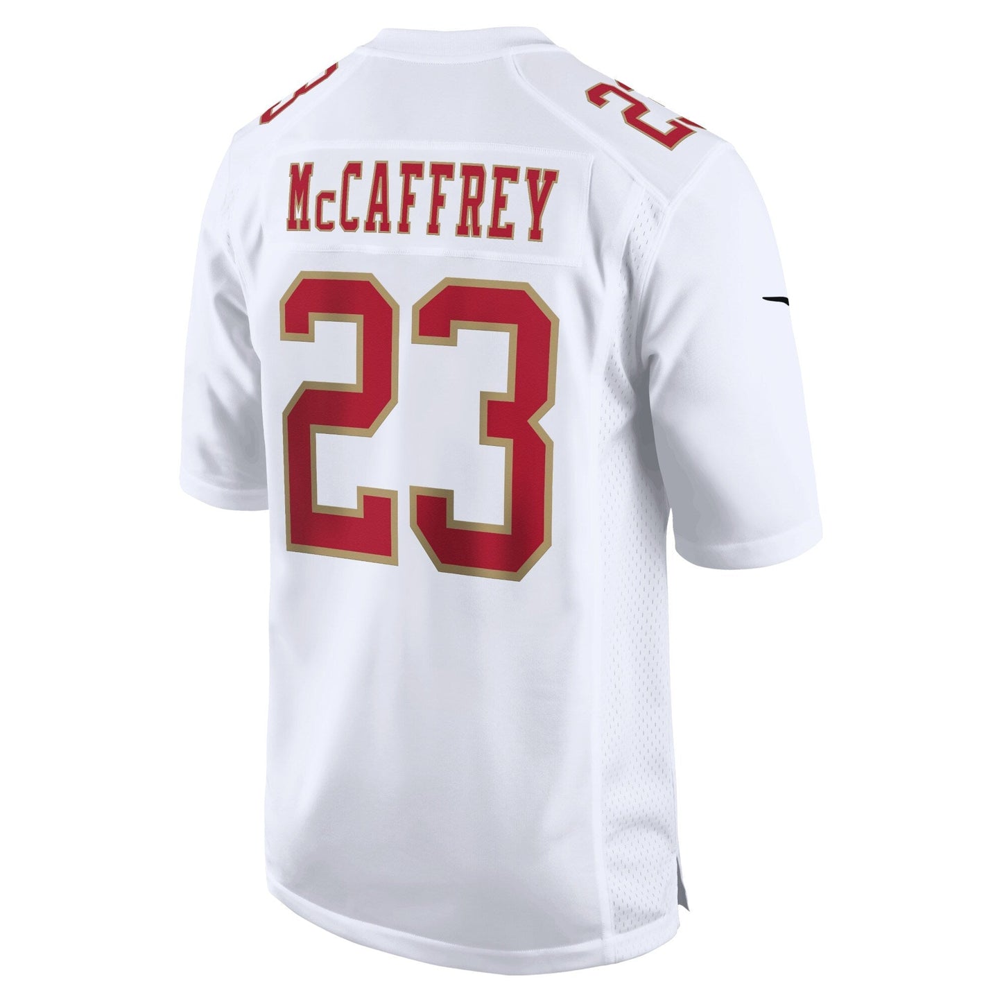 Christian McCaffrey San Francisco 49ers  Fashion Game Jersey - Tundra White