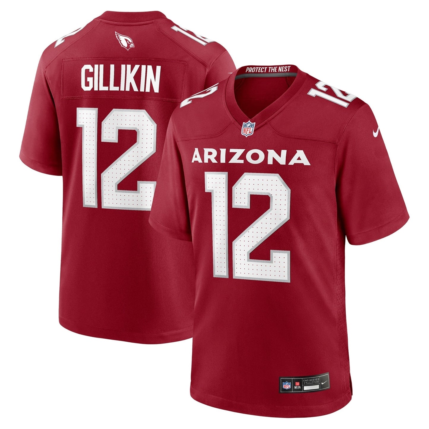 Blake Gillikin Arizona Cardinals  Team Game Jersey -  Cardinal