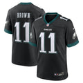 A.J. Brown Philadelphia Eagles  Alternate Game Jersey - Black