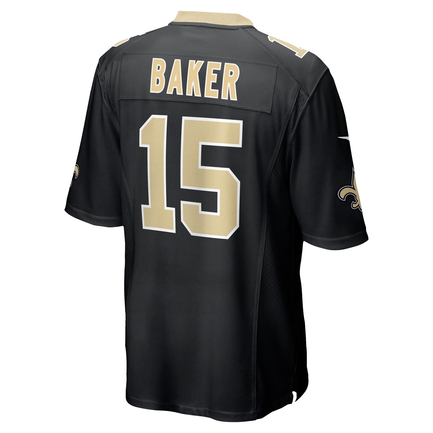 Kawaan Baker New Orleans Saints  Game   Jersey - Black