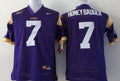 Men's LSU Tigers Honey Badger Purple Player Game Jersey