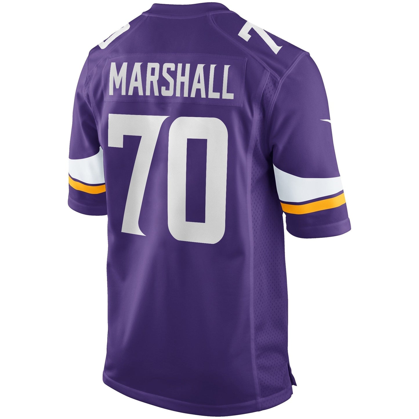Jim Marshall Minnesota Vikings  Game Retired   Jersey - Purple