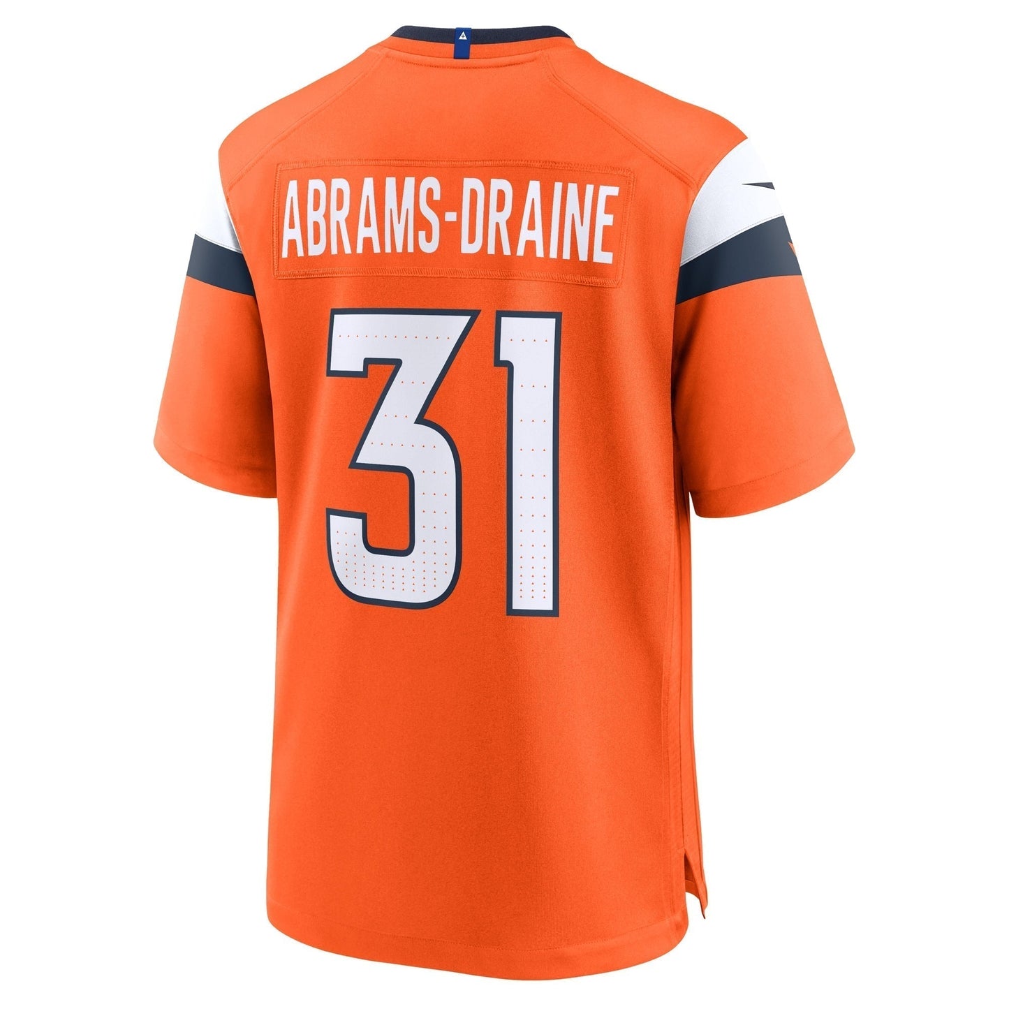Kris Abrams-Draine Denver Broncos  Team Game Jersey -  Orange
