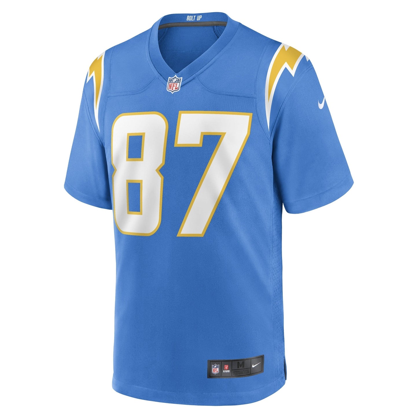 Hunter Kampmoyer Los Angeles Chargers  Game   Jersey - Powder Blue