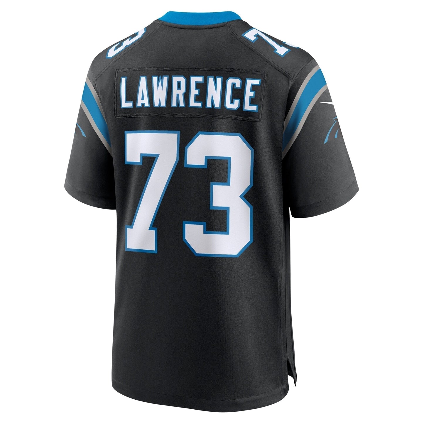 Rashard Lawrence Carolina Panthers   Game Jersey -  Black