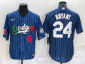 Men's Los Angeles Dodgers Kris Bryant -24 Blue Game Player Jersey