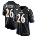 Rod Woodson Baltimore Ravens  Retired   Jersey - Black