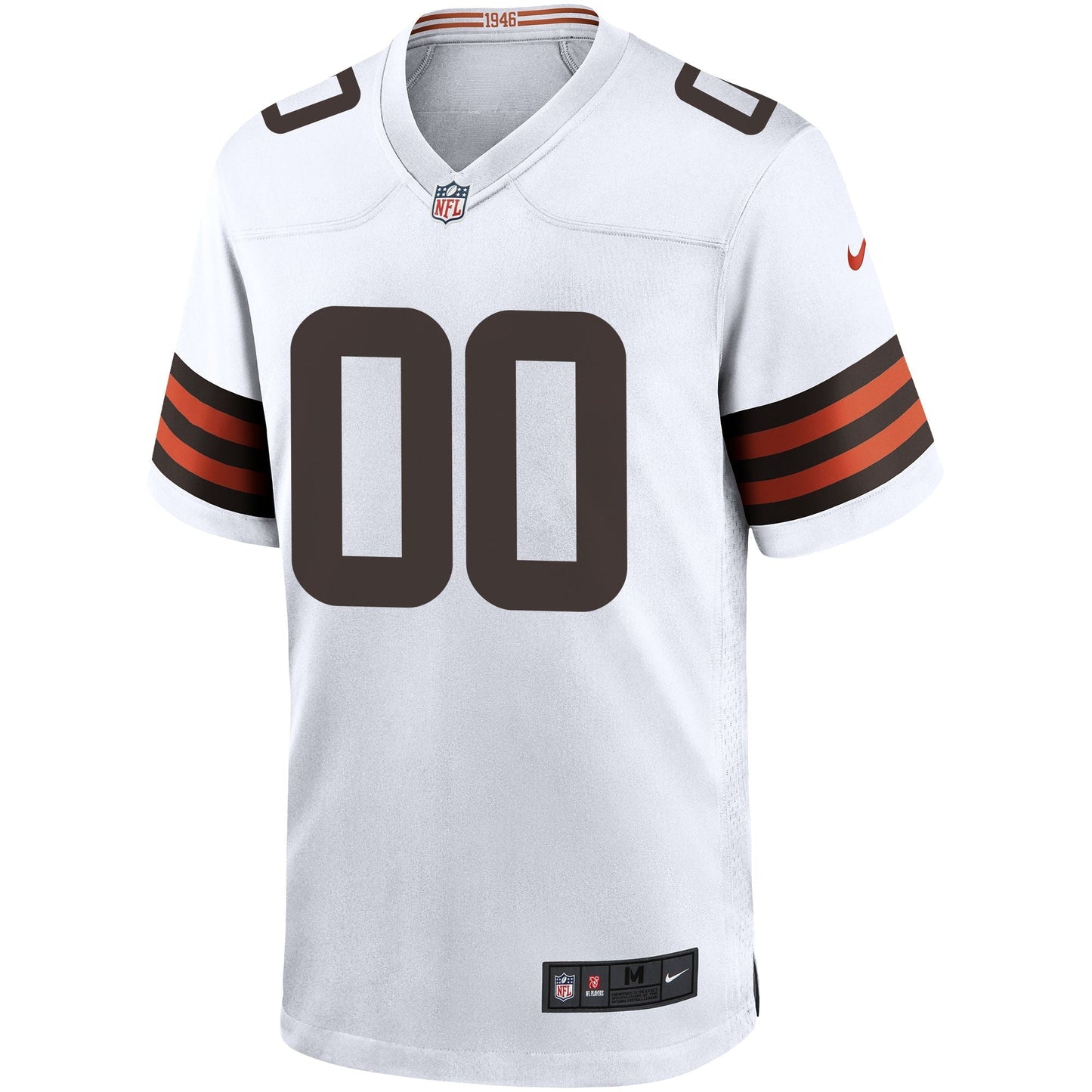 Cleveland Browns  Custom Game Jersey - White