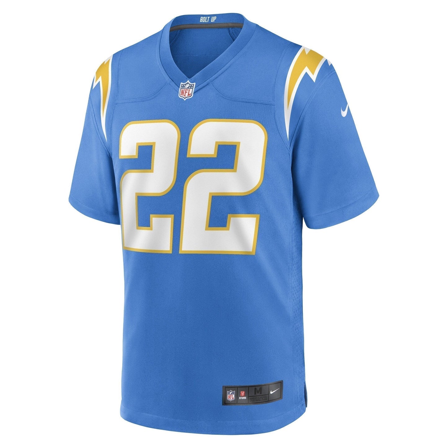 JT Woods Los Angeles Chargers  Game   Jersey - Powder Blue
