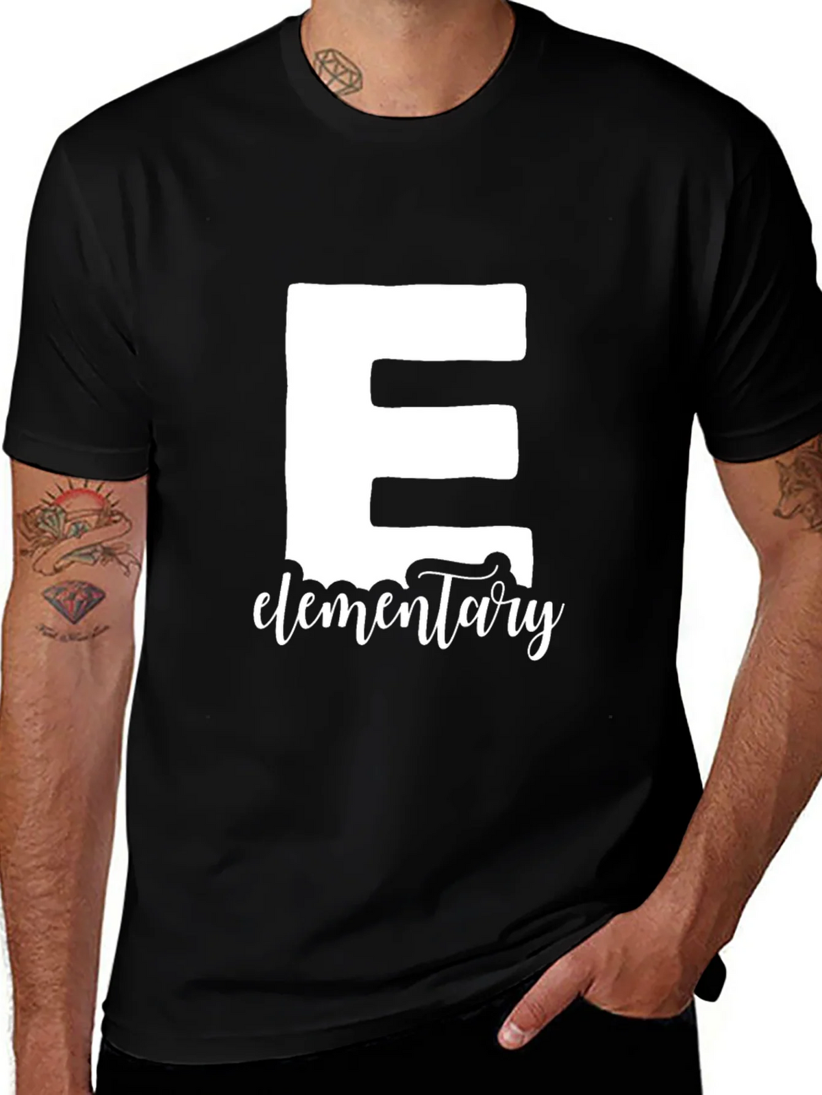 Elementary School Teacher T-Shirt - Black
