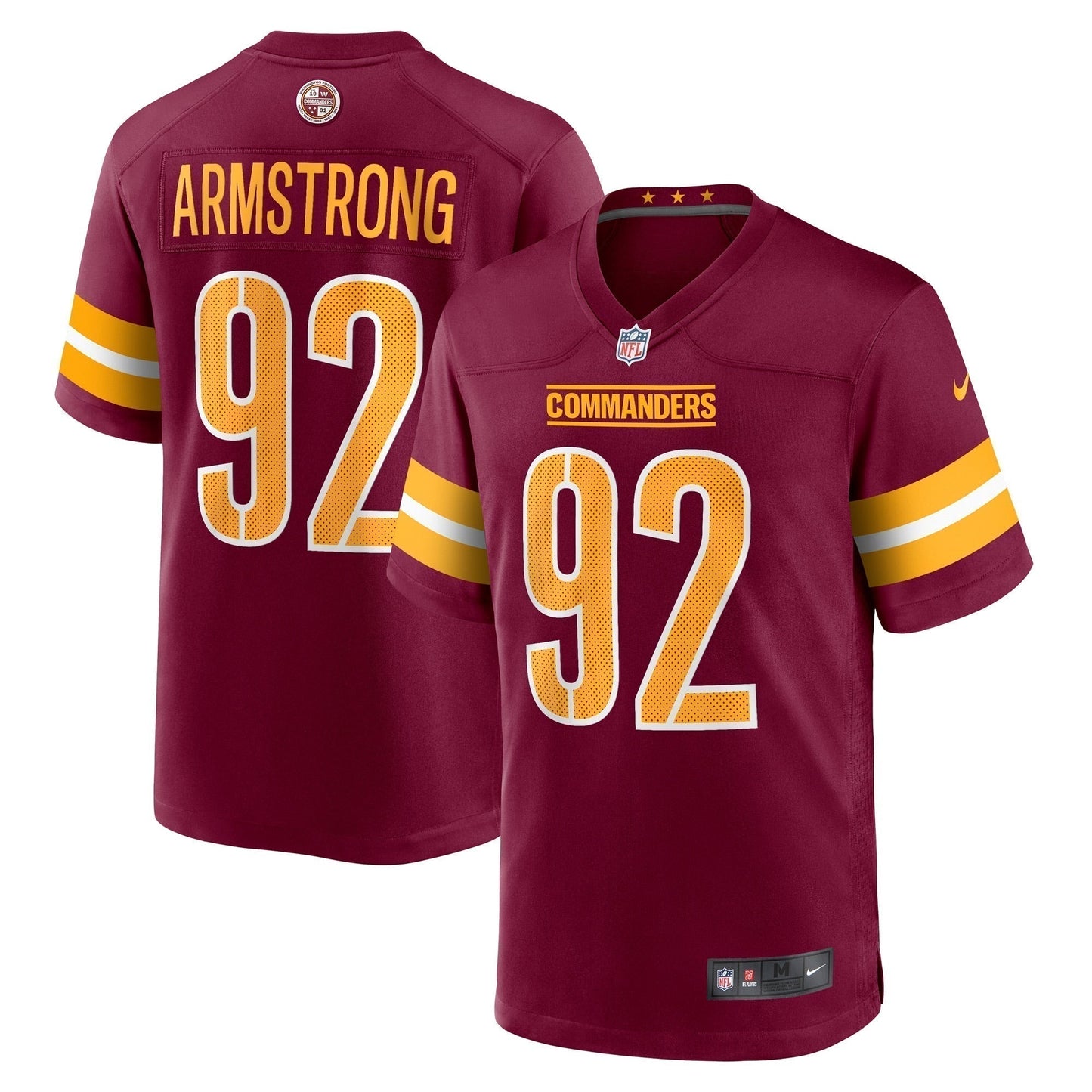 Dorance Armstrong Washington Commanders  Game Jersey -  Burgundy