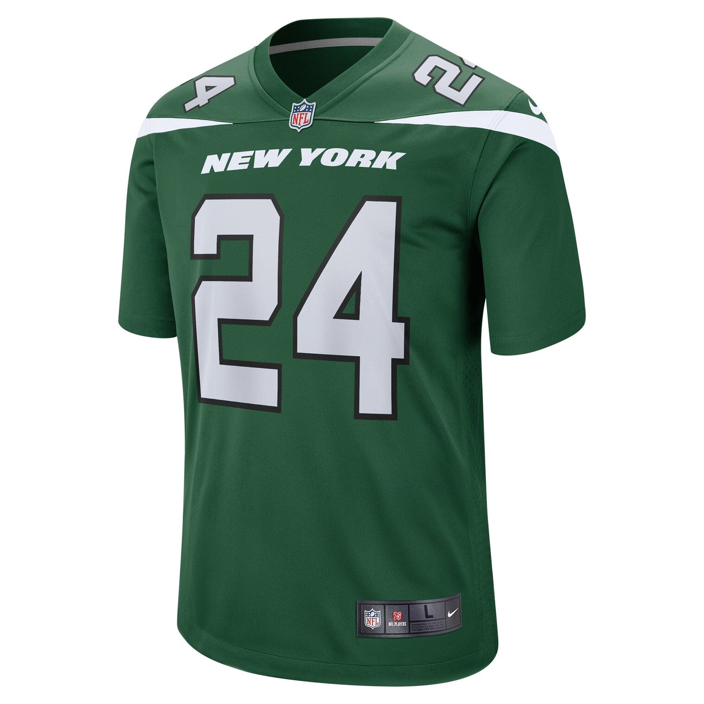 Darrelle Revis New York Jets  Retired   Game Jersey - Gotham Green