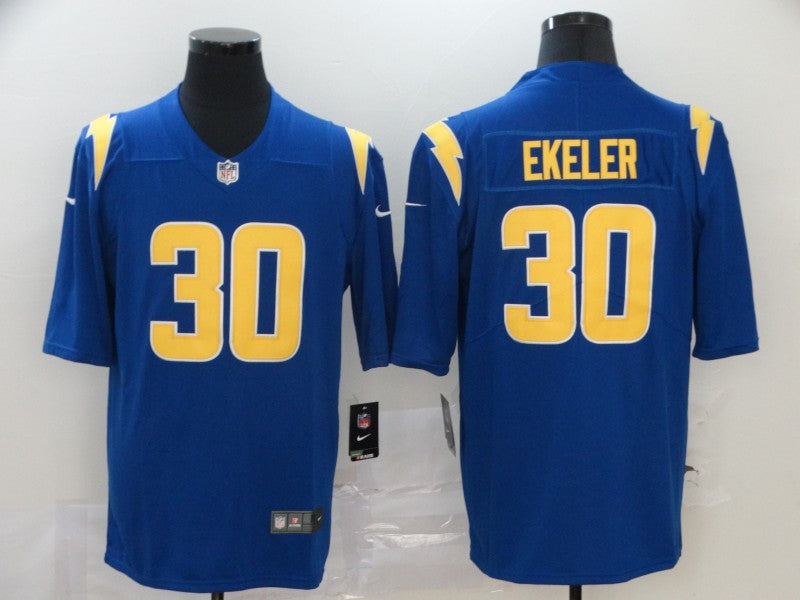 Men's Los Angeles Chargers Austin Ekeler Blue 2nd Alternate Game Jersey