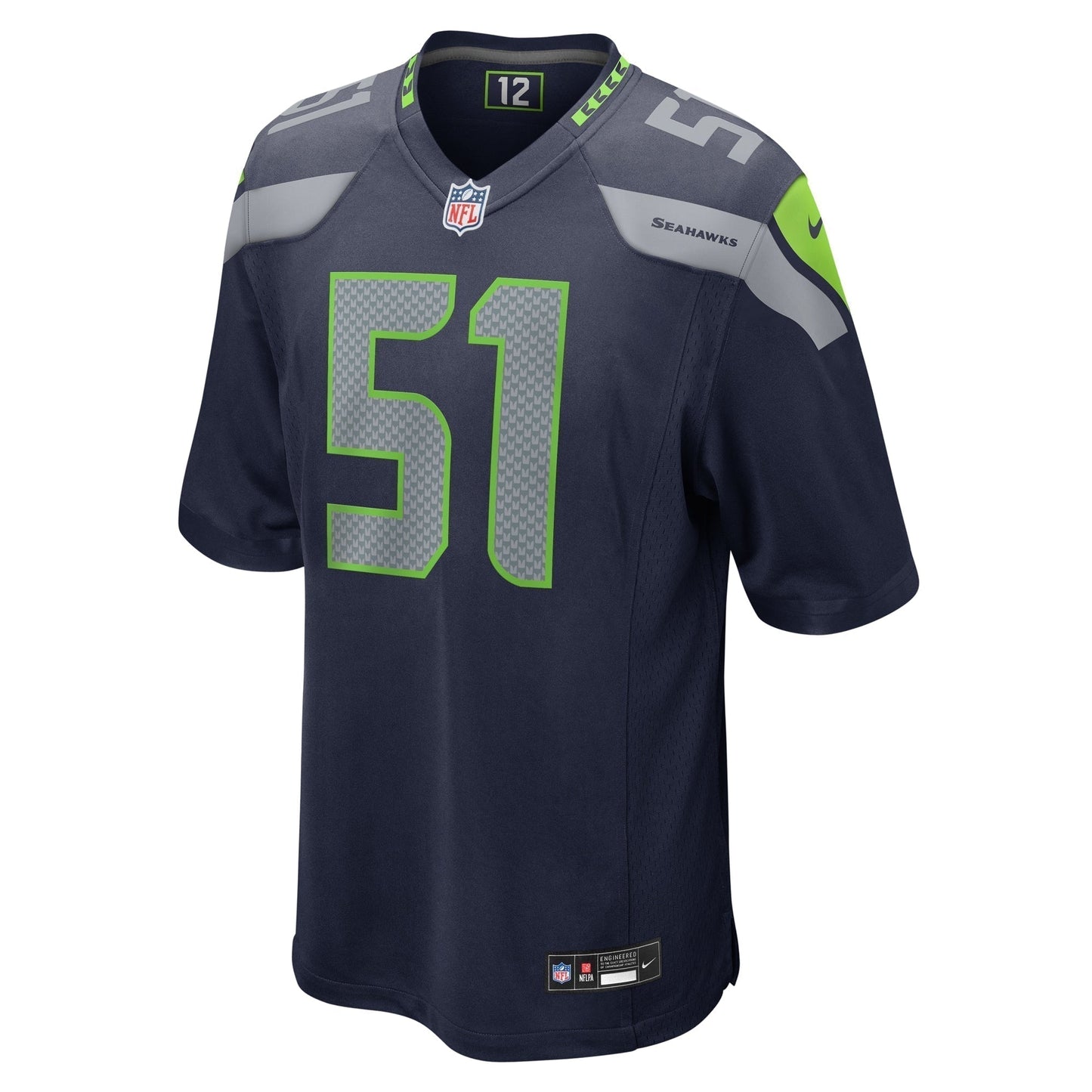 Olu Oluwatimi Seattle Seahawks   Game Jersey -  College Navy