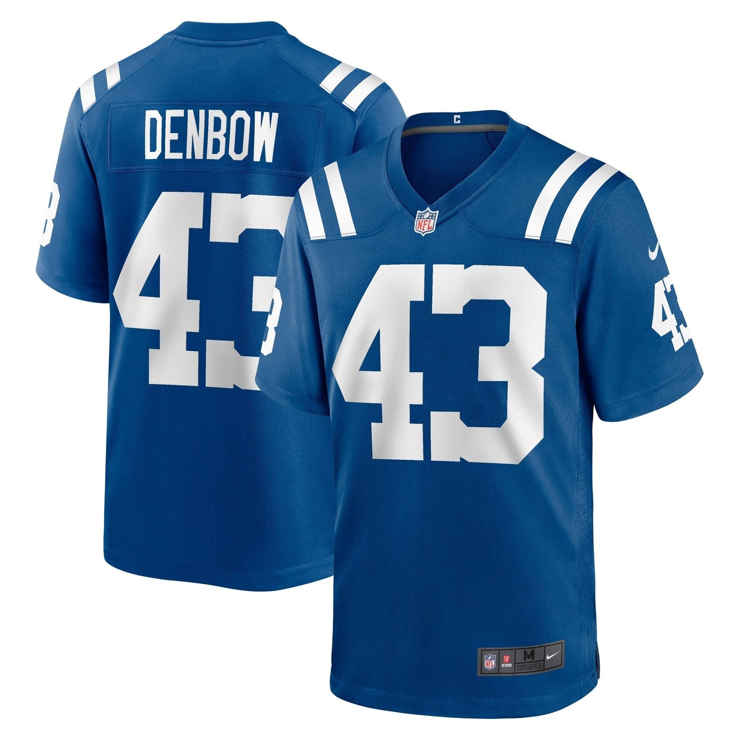 Trevor Denbow Indianapolis Colts  Game   Jersey - Royal