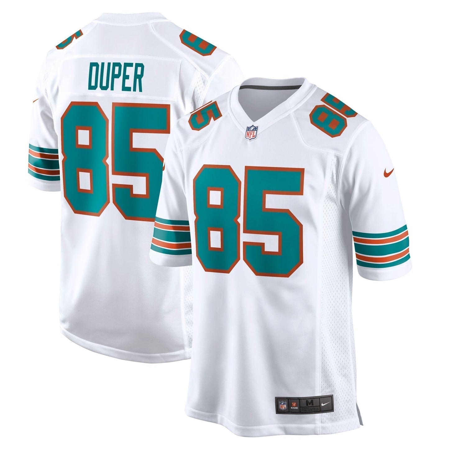Mark Duper Miami Dolphins  Retired   Jersey - White