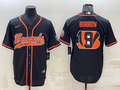 Men's Cincinnati Bengals Joe Burrow Black Fashion Player Jersey