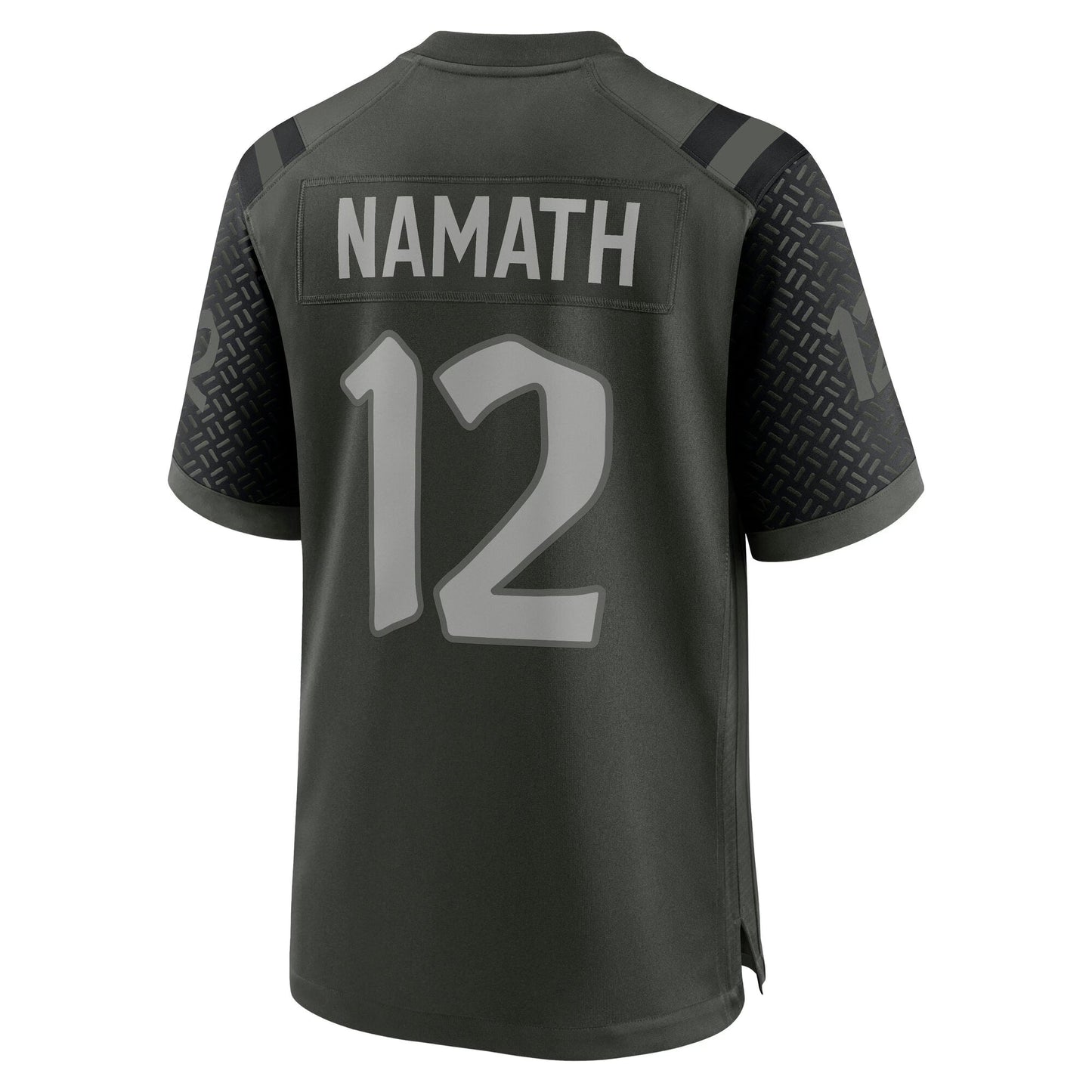 New York Jets Joe Namath Gotham Green 2025 Rivalries Collection Retired Player Game Jersey