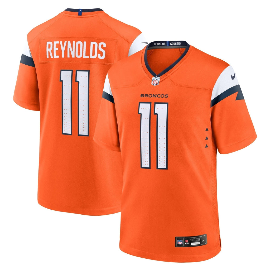 Josh Reynolds Denver Broncos  Game Jersey -  Orange