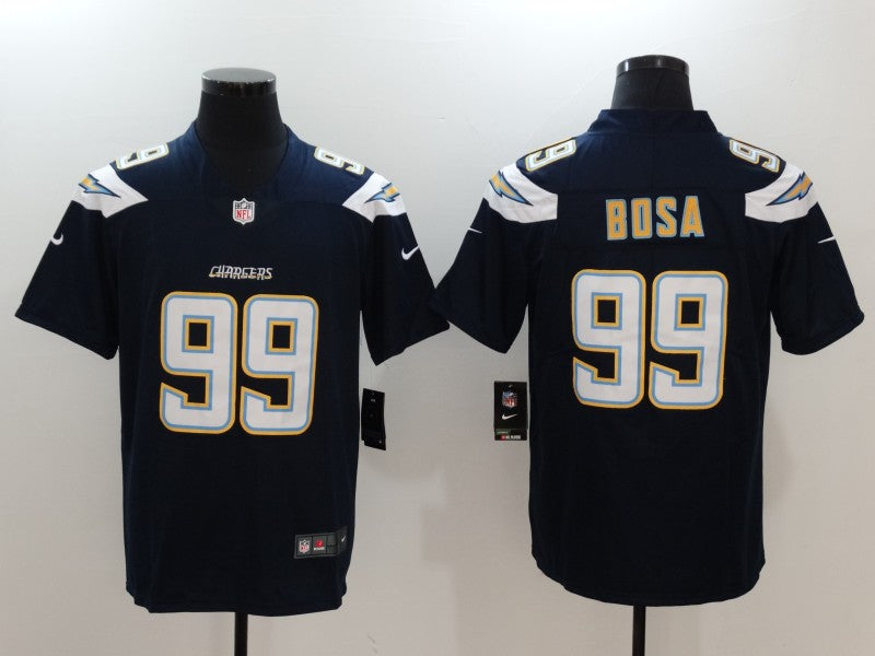 Men's Los Angeles Chargers Joey Bosa #99 Navy Game Jersey1