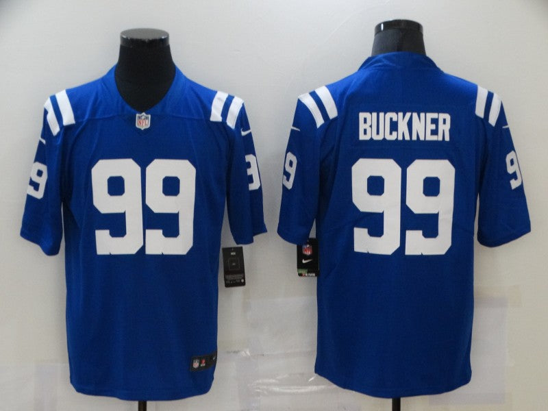 Men's Indianapolis Colts DeForest Buckner Blue Game Jersey