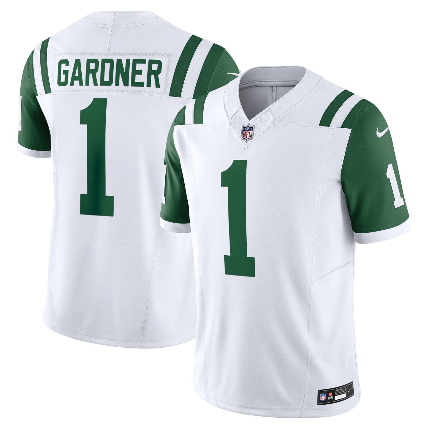 Ahmad Sauce Gardner New York Jets  Classic Alternate Vapor F.U.S.E. Limited Jersey - White